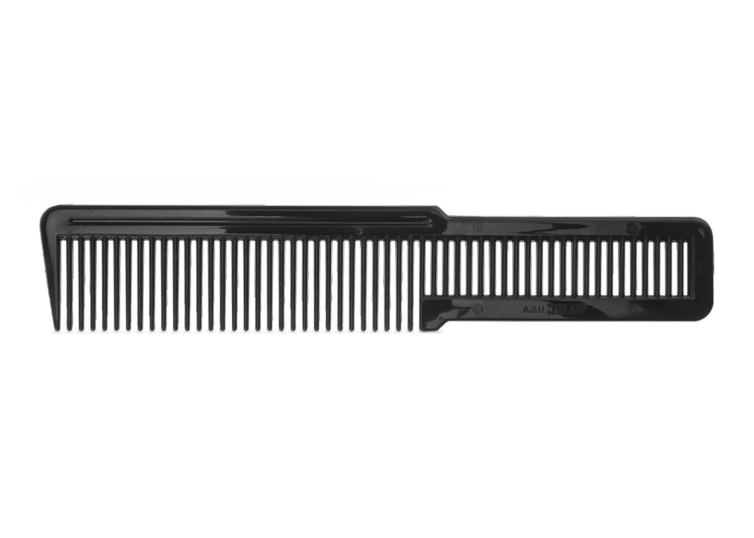 Black Flat Top Comb