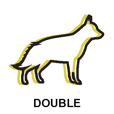 Double coats icon