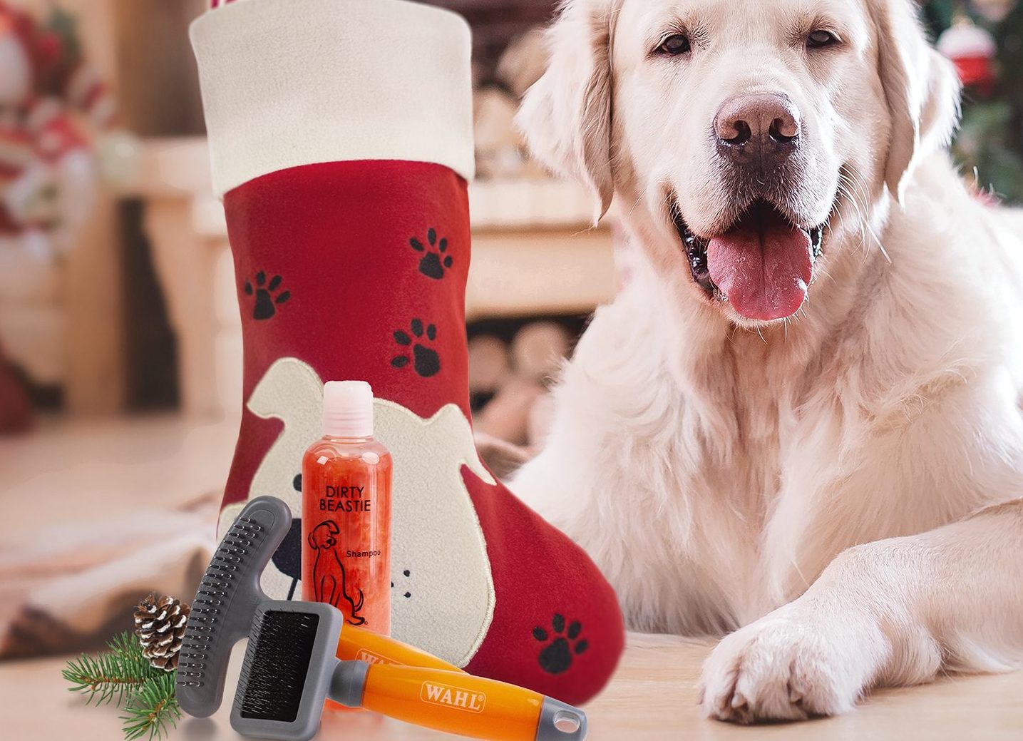 Fabulous Fur Baby Christmas Stocking - Web Hero