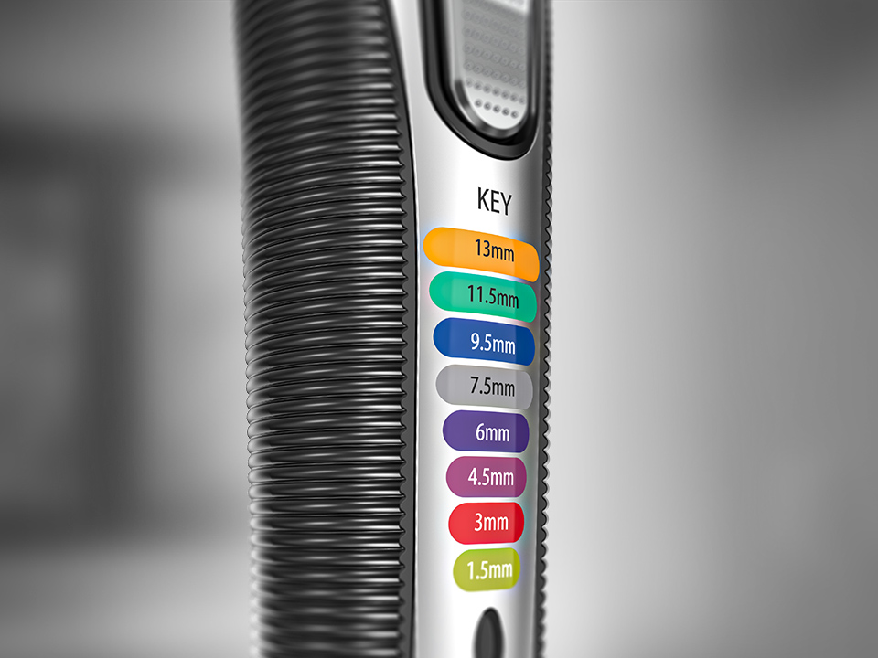 Colour Trim - Colour coded key