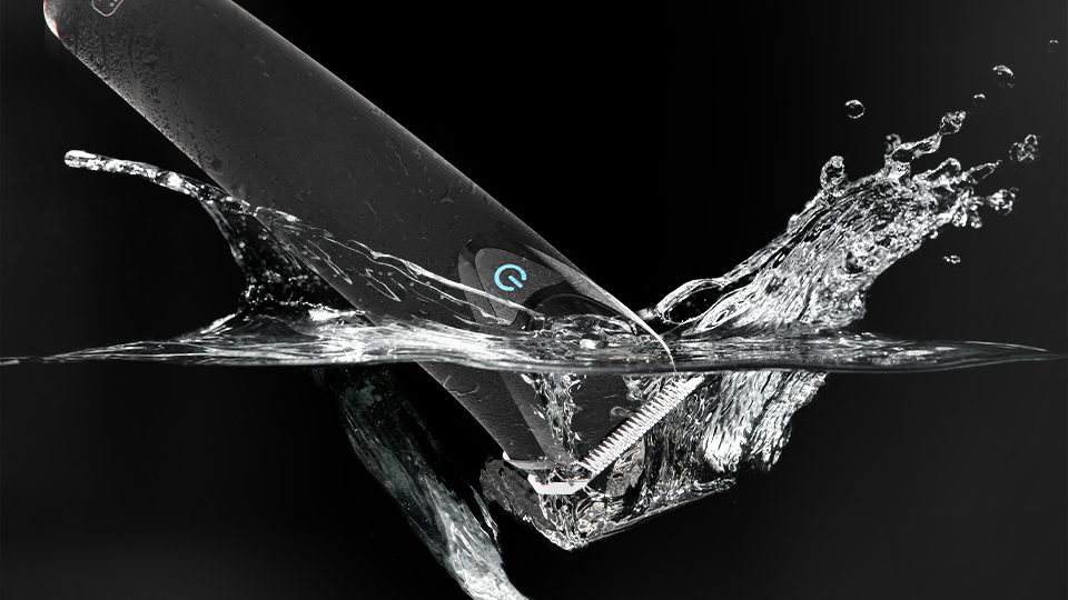 Stainless Steel Beard Trimmer - Waterproof