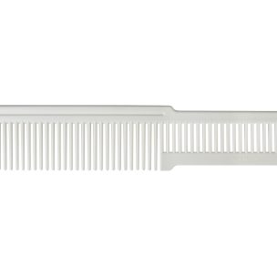 White flat top comb